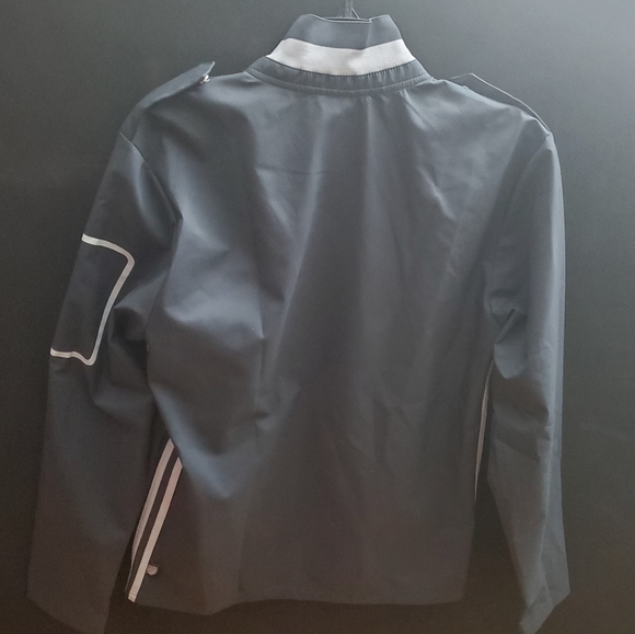 Adidas full zip button jacket - Picture 2 of 2